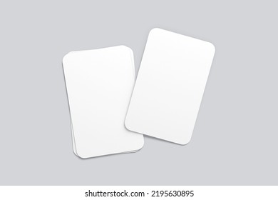 現代の縦型名刺モックアップ psdUIDownload