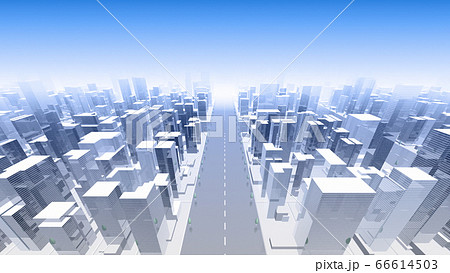 オフィス街の背景 10361000153 の写真・イラスト素材アマナイメージズ