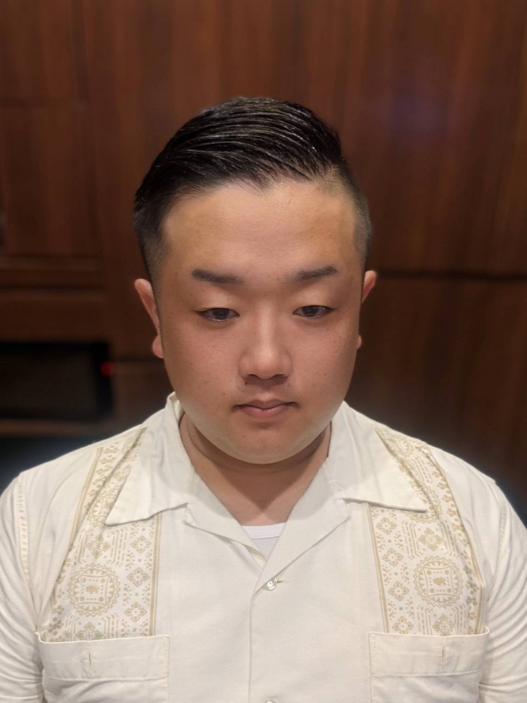 40代男性1ミリ震災刈りフェードカットラインスタイル 震災刈り写真まとめあり 詳細記事 セブンカタログ110- サロンセブン