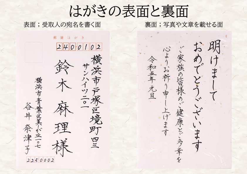 横書き封筒の宛名書き 連名 の書き方～2人目・3人目と家族や同僚が増えた場合