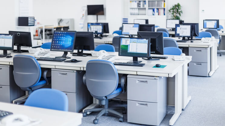 オフィスの配置が業務効率を変える！レイアウトの種類と効果、おしゃれな配置のコツを紹介コニカミノルタのオフィス デザイン・移転ソリューションコニカミノルタ