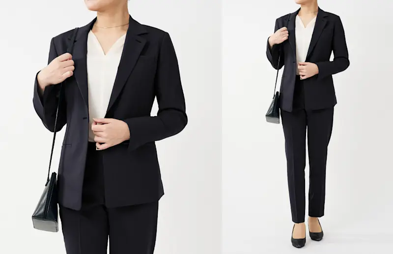 オフィスカジュアル 夏 レディース 4点セット ジャケット ブラウス カットソー パンツ スカート 洗える 仕事服 オフィス 会社 通勤 きれいめ