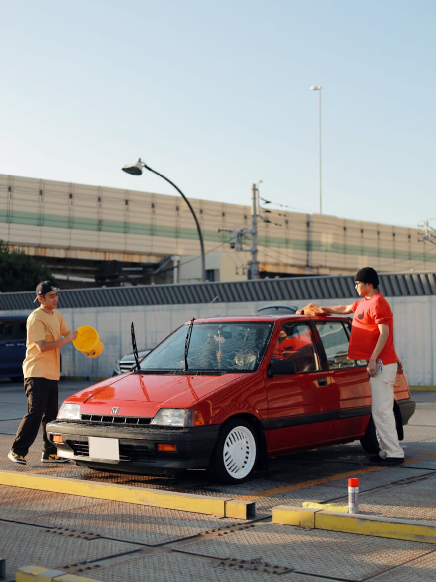 Sunroof スウェット ブラック 中田圭祐 モーガン蔵人 ours