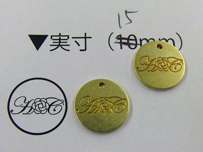 オリジナルブランドロゴ入り、特注プレート、チャーム、アクセサリー金具のオーダー金具製造販売メタルハウスMETAL HOUSE