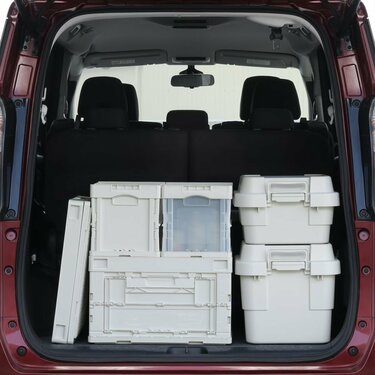 車内を快適にするアイテム 6選 - 車の中で過ごす時間を、快適に過ごせるアイテムを紹介します。 ①ポリプロピレン スマホスタンド付ケーブル収納②シート用ケース ③低反発シートクッション ④再生ポリプロピレン入り 頑丈収納ボックス 大 ⑤マイクロファイバー ミニ