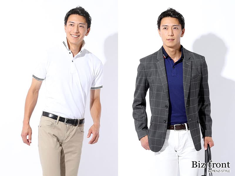 ポロシャツにジャケットはおかしい？その理由と解決策を紹介メンズファッション通販 MENZ-STYLE メンズスタイル
