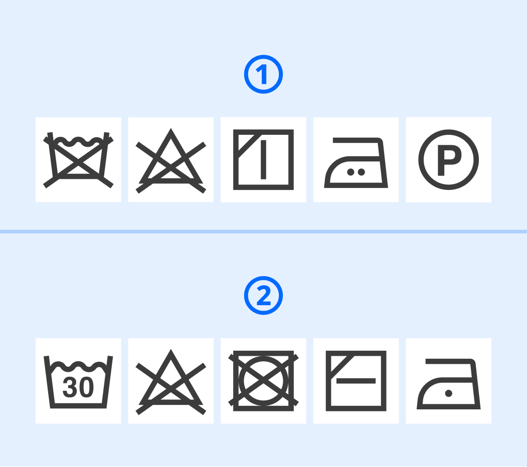 洋服のタグにあるFとPってなに？家で洗濯できないの？ – 高級宅配クリーニングならミツナガ