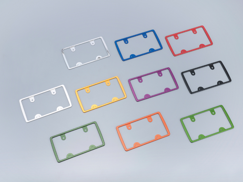 中・USバイク用 ワーゲンバス・ブルー オリジナルアメリカナンバープレート - PL8HERO プレートヒーロー