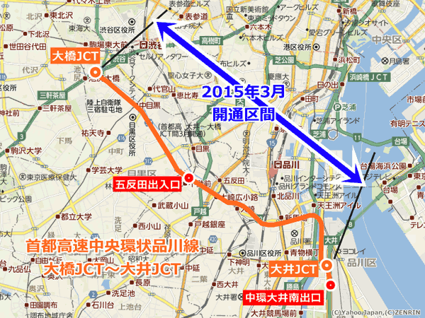 高速道路情報 首都高3号渋谷線の大橋付近で24時間車線規制。2021年9月と10月に2回実施 - Webモーターマガジン