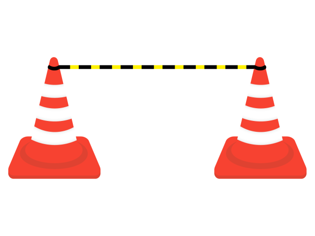 禁止マークイラストのフリー素材イラストイメージ