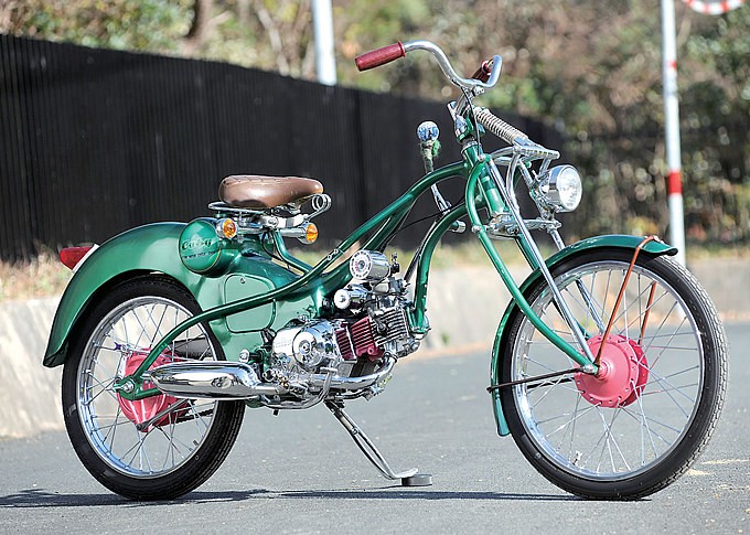 スーパーカブ90 カスタム チョッパー ボバー レストア