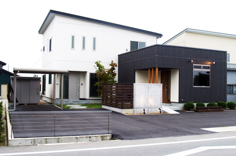 大人かわいい家 -美容室併用住宅- - 注文住宅事例SUVACO スバコ