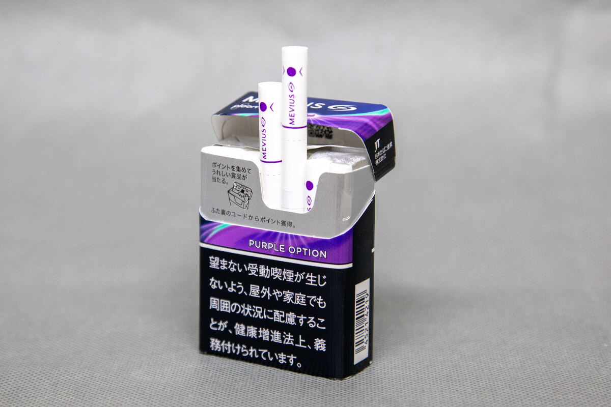 メビウス Eシリーズ メンソール オプション・パープル 8 - 世界のたばこ通販 株式会社クロード公式ページ