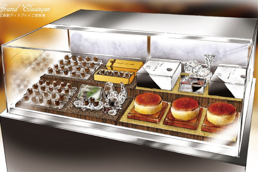 ディスプレイ参考価格ケーキトレイ・アントルメ台等パティスリー向け店舗用品は美の丈にお任せください。 - 美の丈