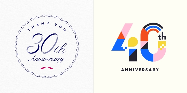 20周年記念エンブレムのロゴ ロゴタンク 企業・店舗ロゴ・シンボルマーク格安作成販売