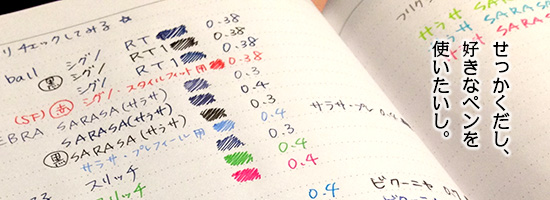 万年筆裏抜け検証ガラスペンと手持ちの紙でインクの裏抜けチェック！ – 自分でやります、はい