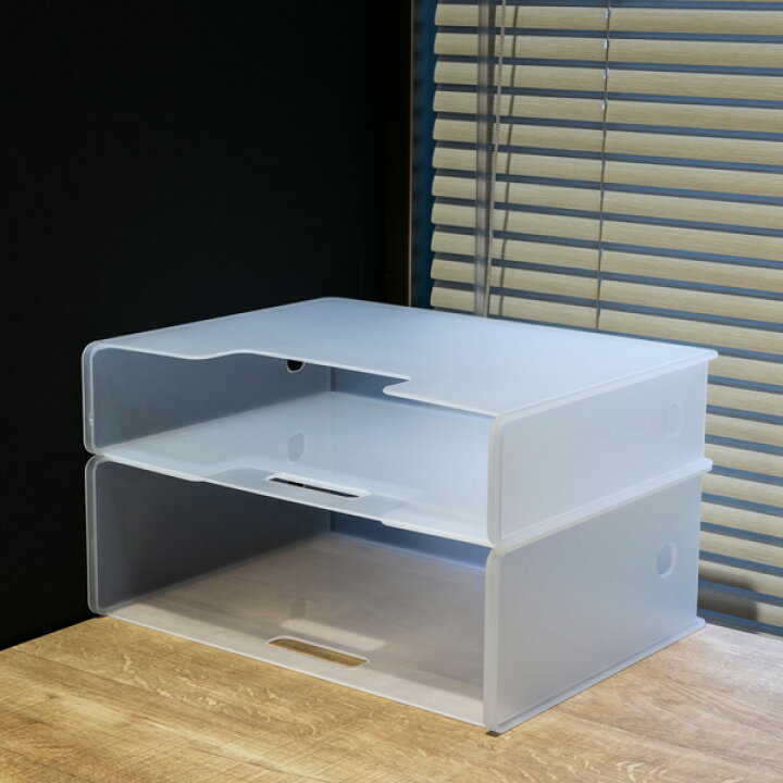 収納ケース 文房具収納 引き出し 化粧品収納ボックス レターケース 収納BOX デスク収納 A4 小物収納ケース 透明 小物入れ 書類ケース 卓上机上 事務用品整理 : amir-store - 通販 - Yahoo!ショッピング