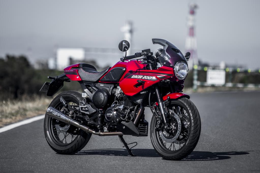 ロケットカウルステー カフェレーサー 族カフェ M'z-BREAK製作族カフェゼファー750🚀✨