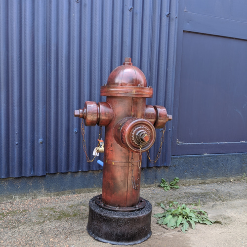 ウイスキー樽 の立水栓オープン&クローズ看板アメリカンヴィンテージな家