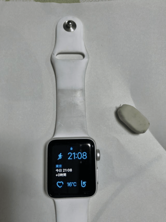 白いシリコンバンドの掃除方法って？ : r AppleWatch