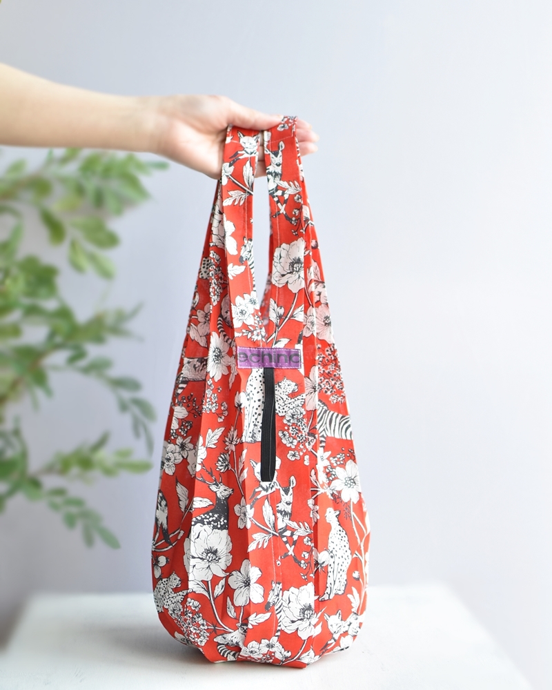 かんたんなのにしっかり丈夫！たためるエコバッグの作り方nunocoto