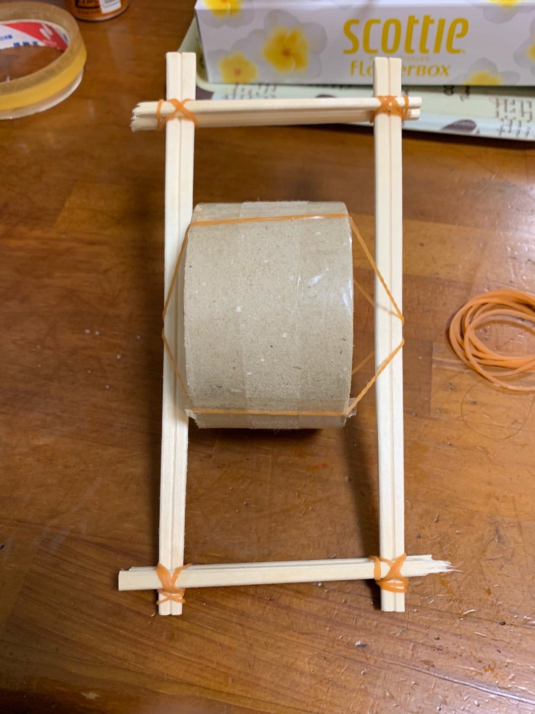 ガムテープの芯deリメイク小物 - １Day Shop *Zakkaの森*