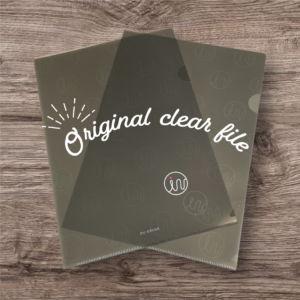 クリアファイル印刷商品大阪の印刷会社、坂井印刷所