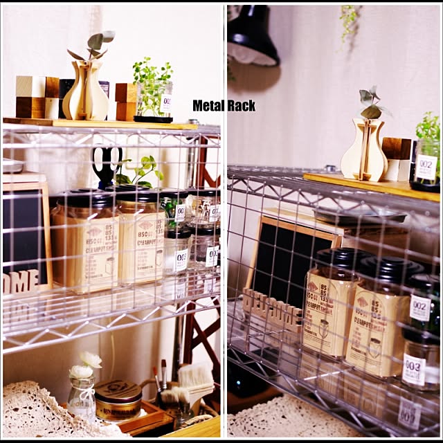 キャンドゥの新商品でラックの完成ショップのアイデア暮らしニスタ