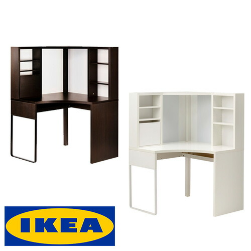 ◇IKEA MICKE ミッケ デスク◇ MICKE ミッケ コーナーワークステーション, ホワイト, 100x142 cm - IKEA