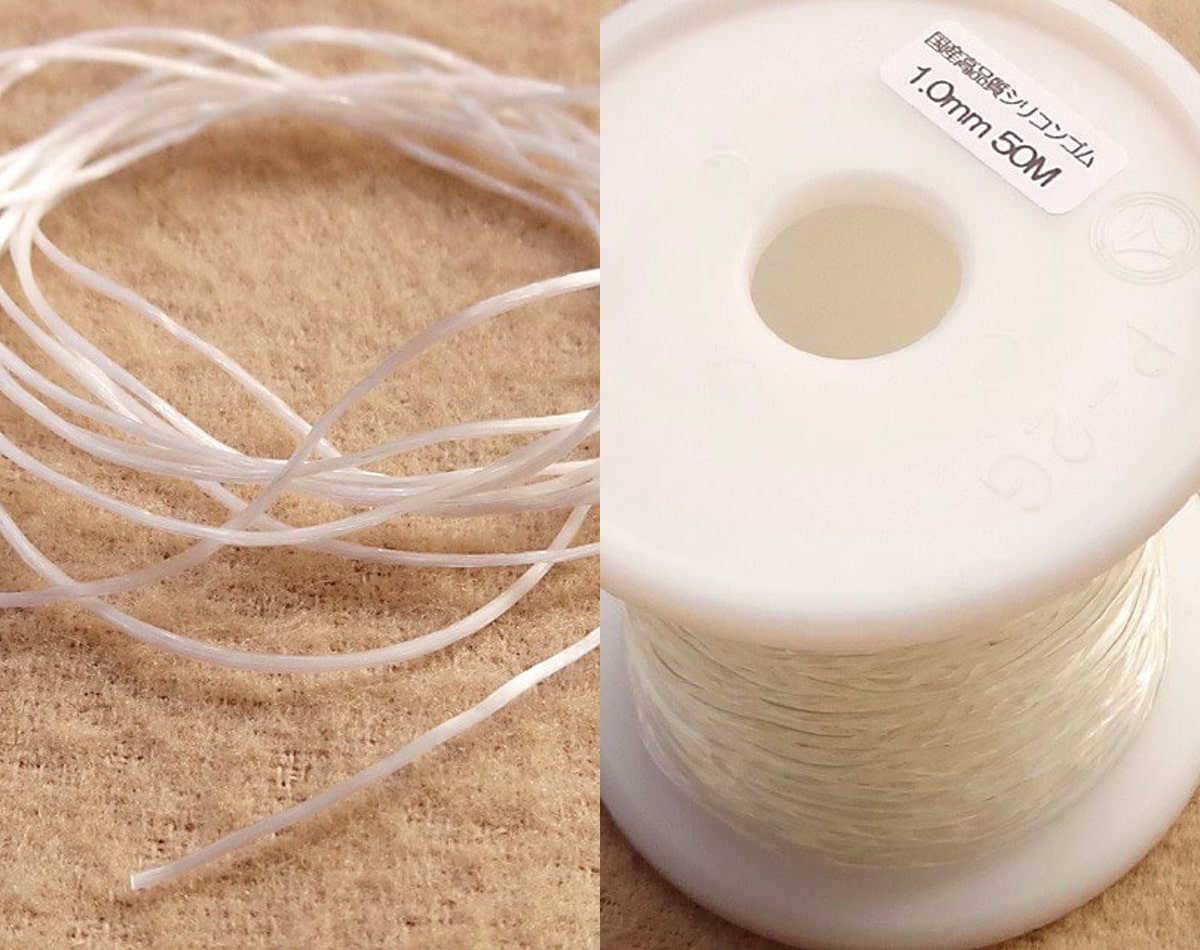 パワーストーン＆水晶のShop タンジェリン » シリコンゴムの結び方 ブレスレット編