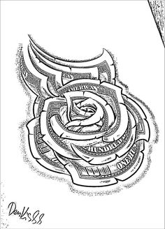 マネーローズ 一時的なフェイクタトゥーステッカー2 枚セット- Etsy 日本