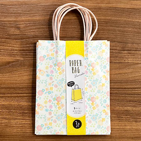 ♡新品未使用♡ダイソー 紙袋 ギフト 桜 2枚セット - メルカリ