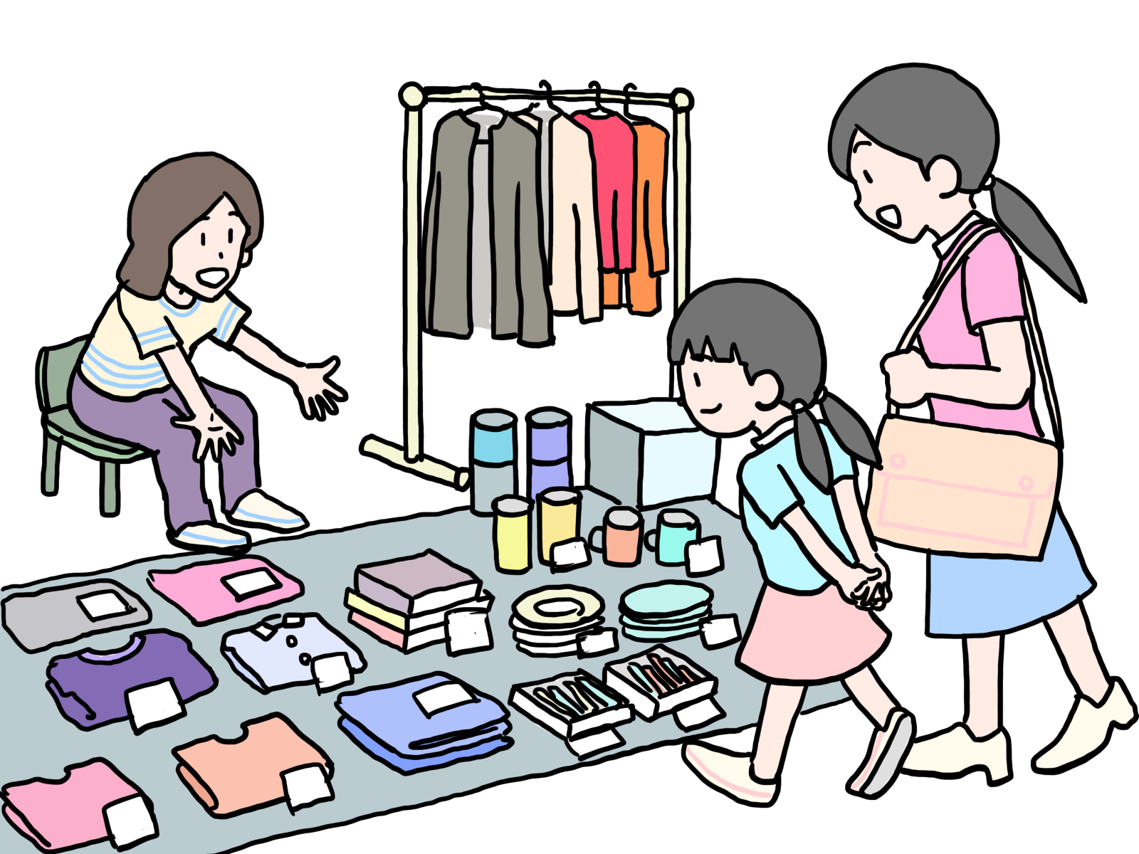 フリーマーケットについて教えてください。生活・身近な話題発言小町