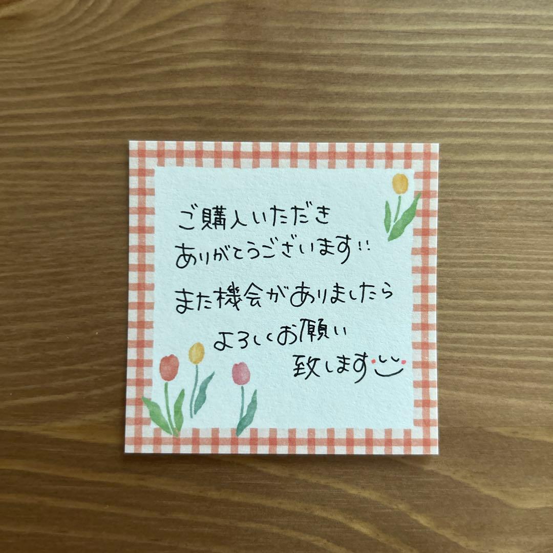 サンキューカード ありがとうカードお礼結婚式産休育休メッセージカードお花 - メルカリ
