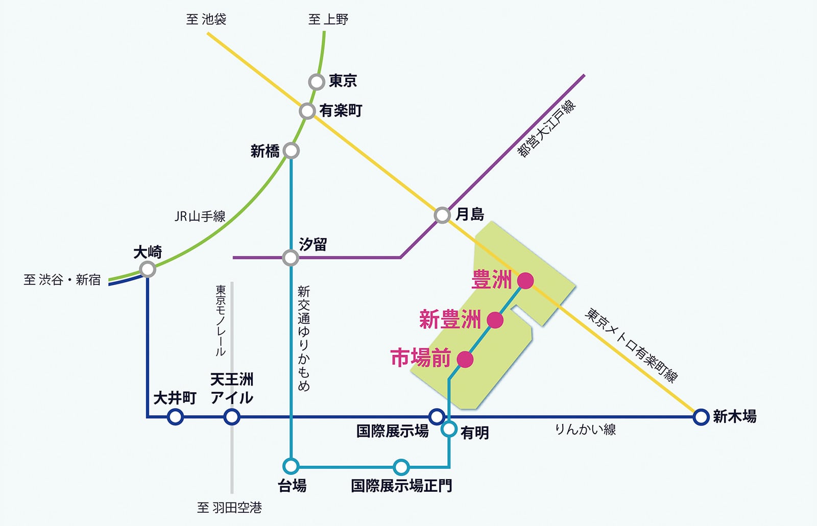豊洲市場 完全攻略ガイド・アクセスは？開場時間は？食事は？まぐろの競り見学は