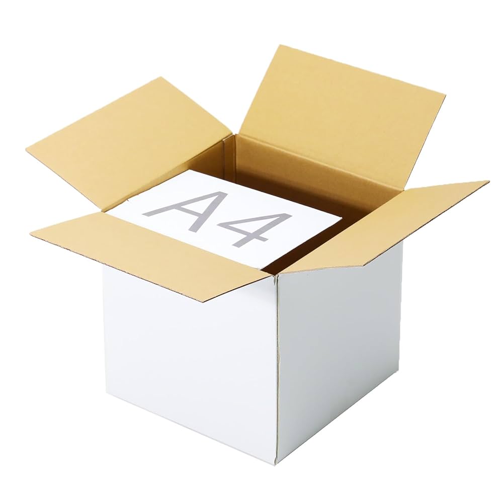 まとめ買いでお得。宅配100サイズの立方体ダンボール箱60 枚