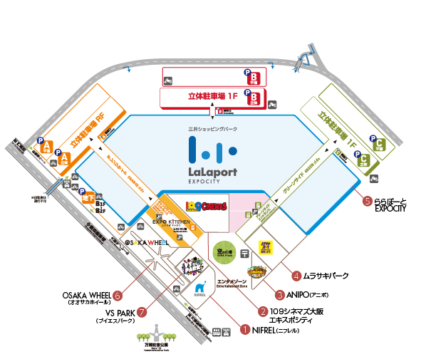 toto取扱 mozoワンダーシティチャンスセンター 名古屋市西区-宝くじ toto BIG ロト 周辺の駐車場 - NAVITIME
