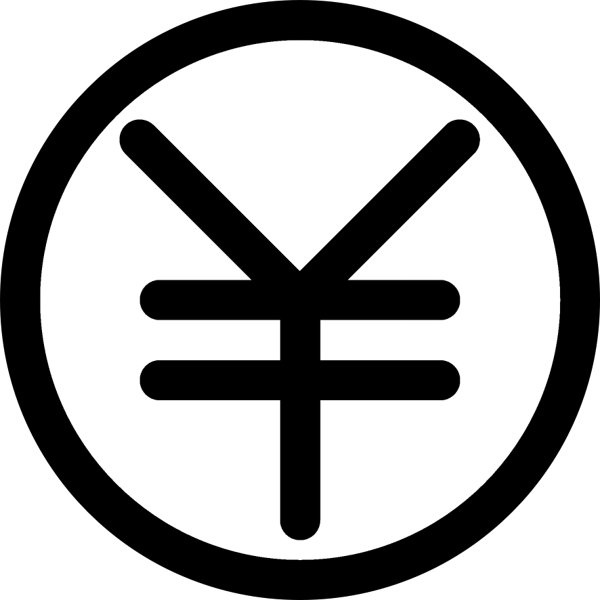 円を積み上げたお金アイコンアイコン素材ダウンロードサイト「icooon-mono」商用利用可能なアイコン素材が無料 フリーダウンロードできるサイト