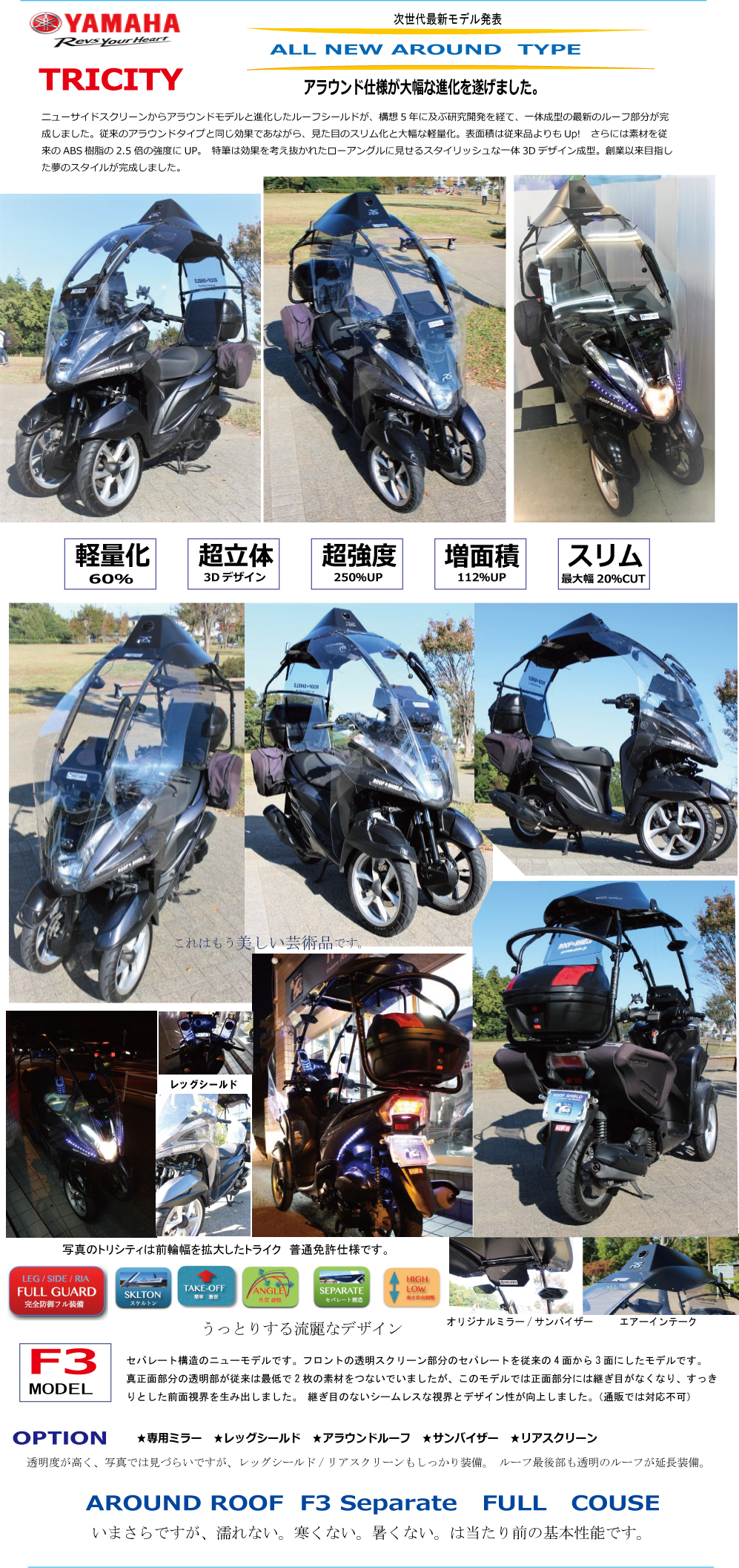 屋根付きバイクのメリット、デメリット、新車・中古車価格を徹底解説！カーナリズム
