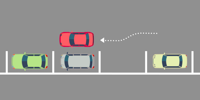 縦列駐車キキ ドライビング スクール