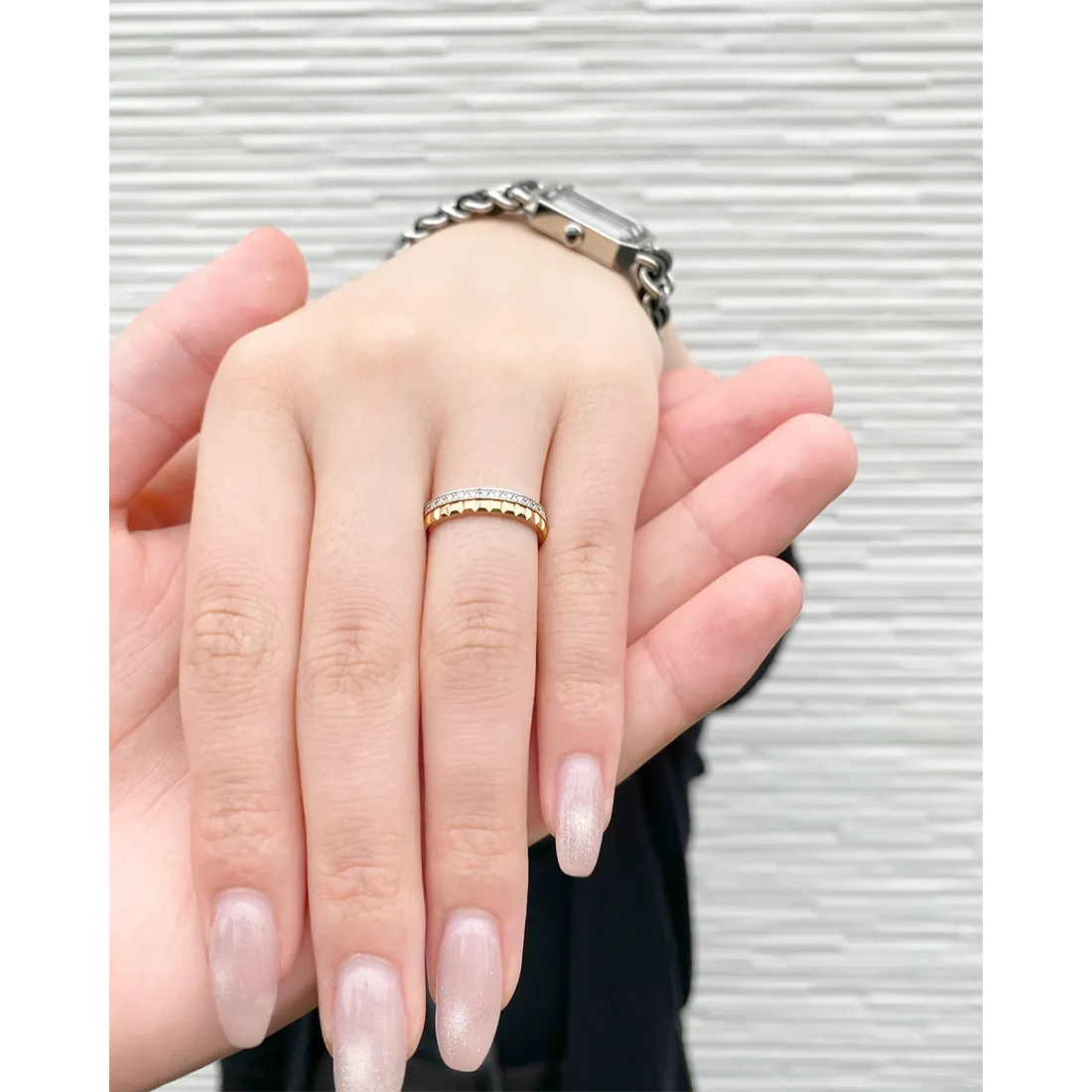 キャトル ダブルホワイト ダイヤモンド リング スモール JRG03277BOUCHERONブシュロンアイアイイスズブライダル香川県高松市の結婚指輪・婚約指輪専門店