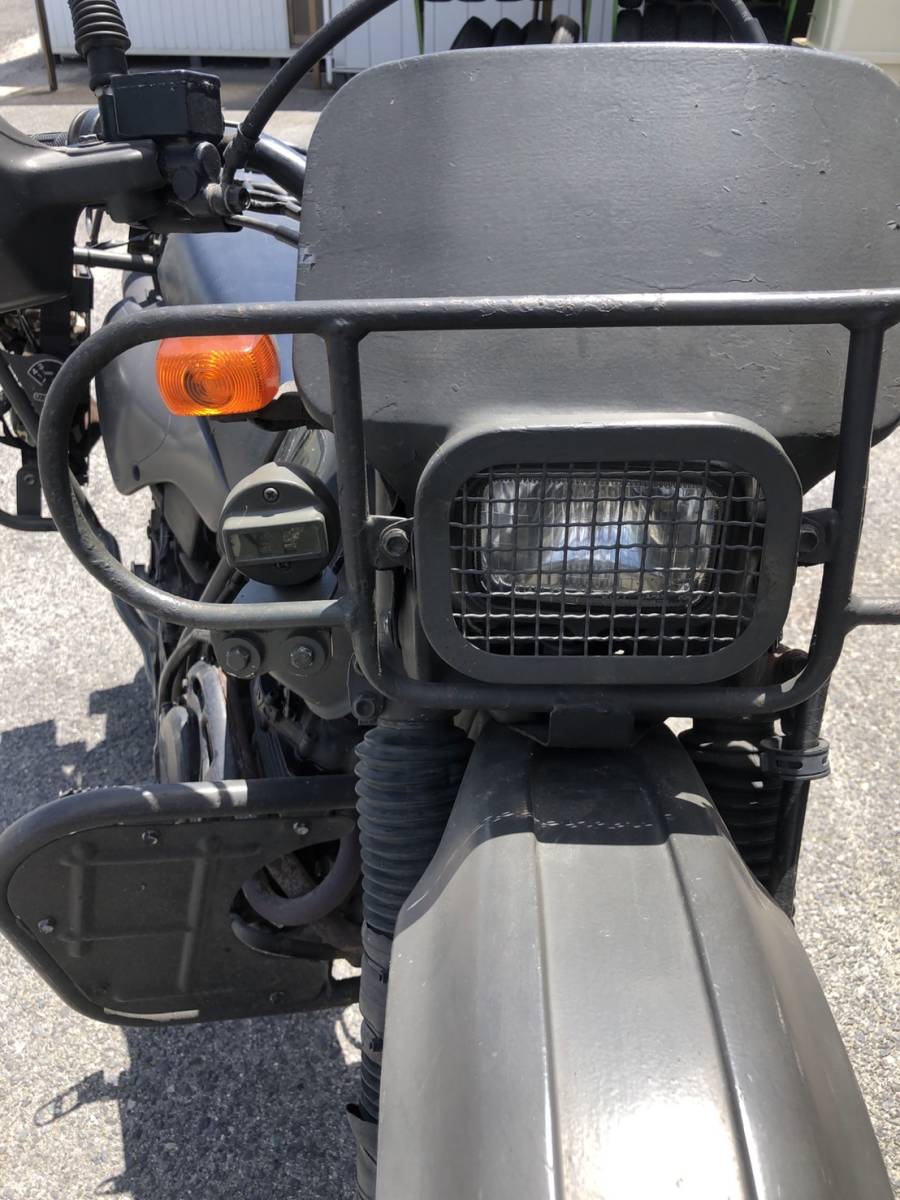 偵察用オートバイカワサキKLX250陸上自衛隊装備品陸自調査団