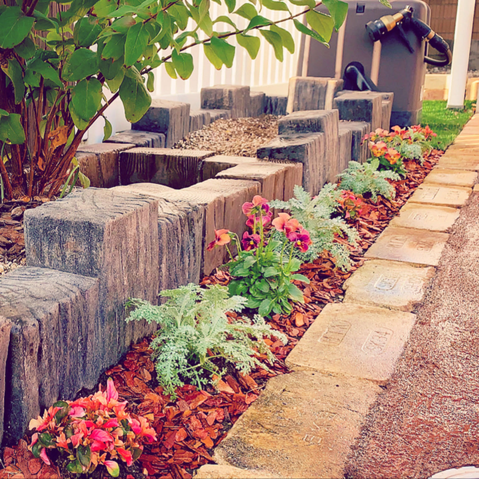 型枠あり コンクリート枕木を自作する方法-まとめ-Bricolage Home -ぶりこらーじゅほーむ