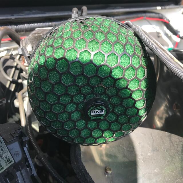 ESSE スポーツエアフィルター 不明 キノコ型エアクリーナー 青のパーツレビューエッセ ieyasu