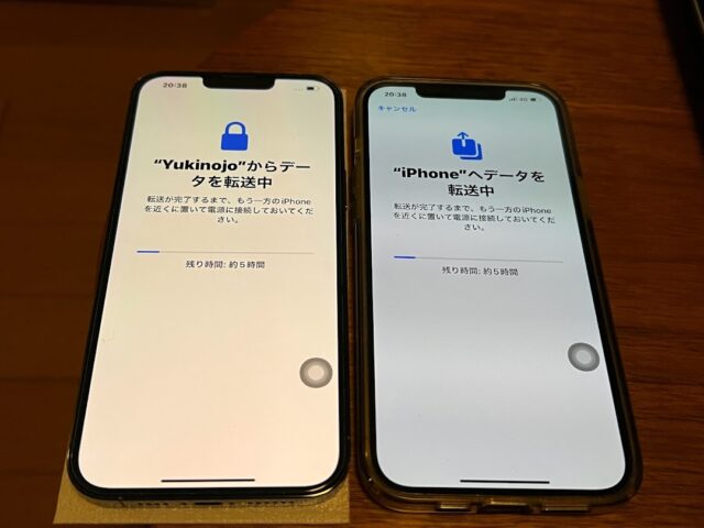 Iphone データ移行 Apple Idを設定中から動かないTikTok