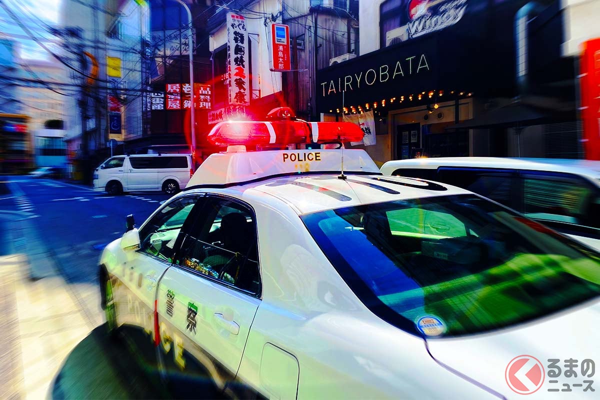 乗り物 日本のパトカーのイラスト 警察車両・ポリスカー186148256- イメージマート