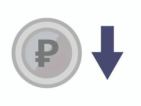 ロシア ルーブル通貨記号小売黒と白のカット ベクターイラスト画像とPNGフリー素材透過の無料ダウンロード - Pngtree