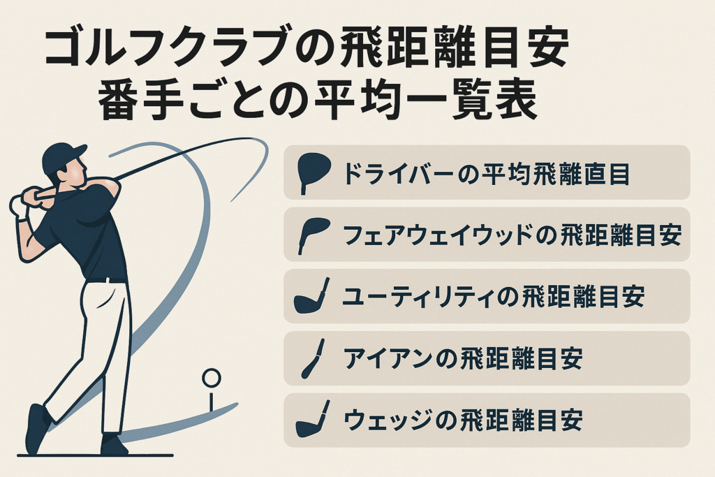初心者必見 ユーティリティの飛距離はどのくらい？番手やロフト角ごとの目安を解説ゴルフ豆知識ゴルフドゥ