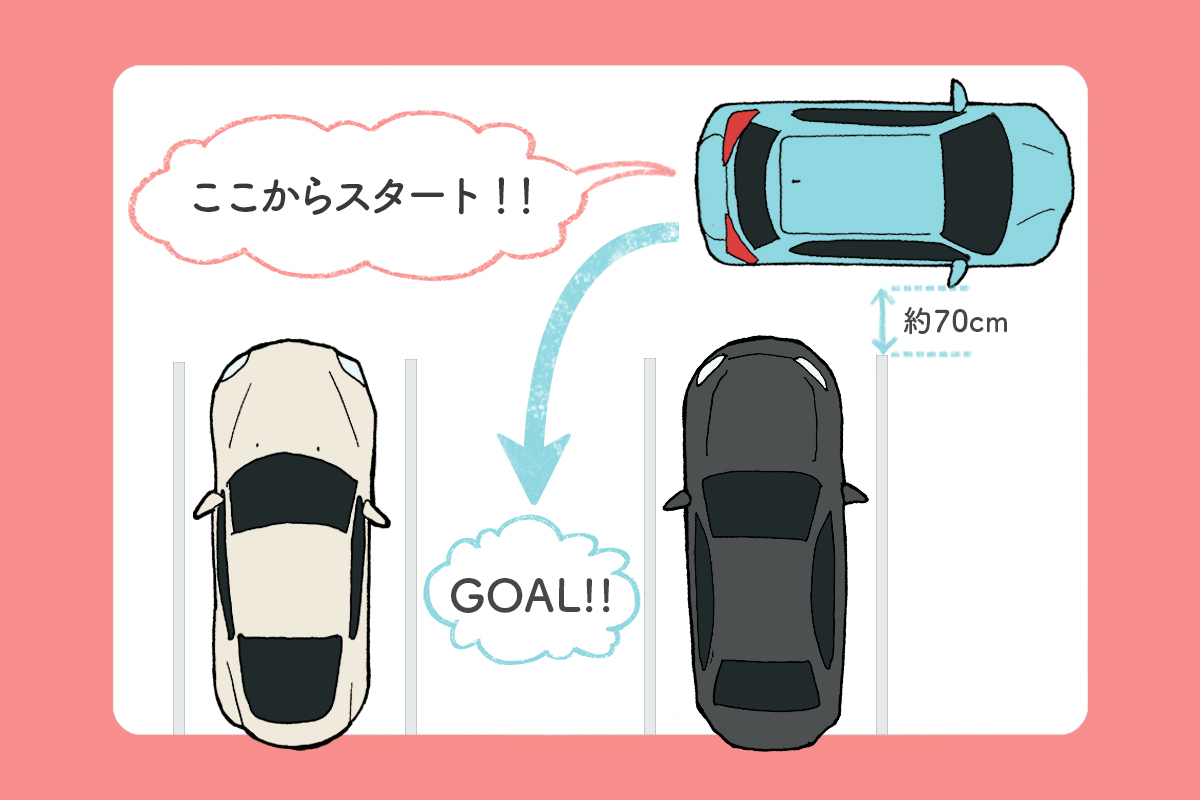 駐車のコツ :: あたご自動車学校