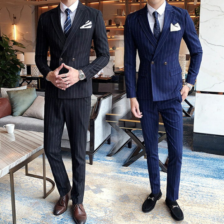 ダブルスーツの魅力とは？シングルスーツとの違いやお洒落に着こなすコツをシーン別に紹介 - ENJOY ORDER Magazine